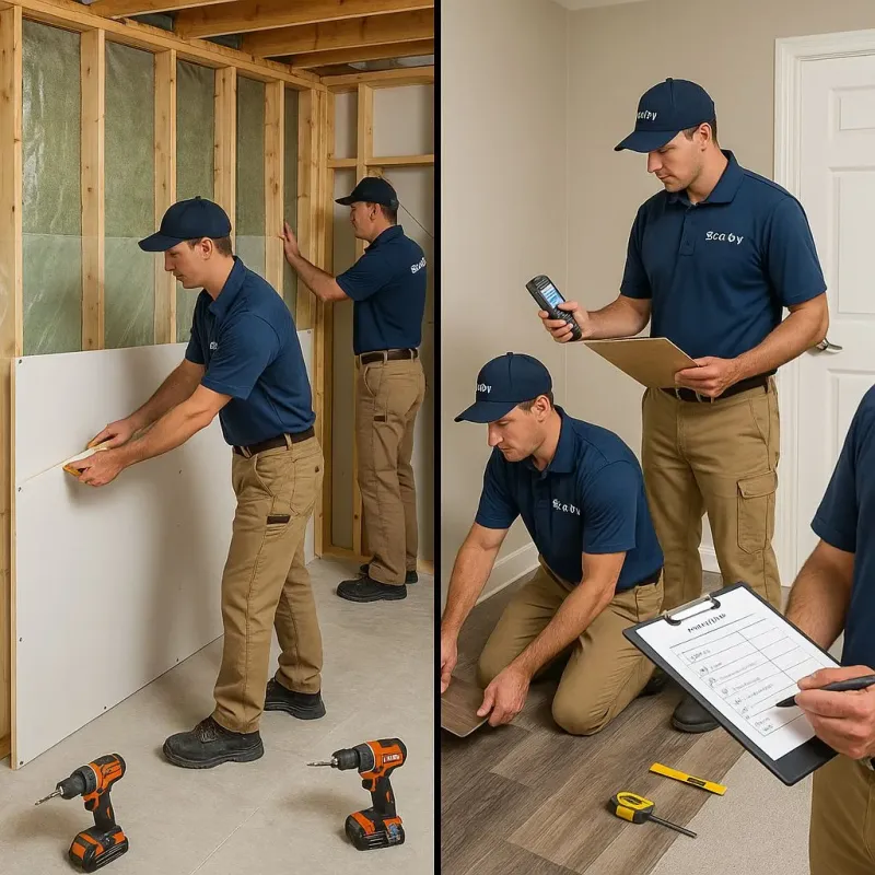 Repairs and Reconstruction process in Rosedale, CA